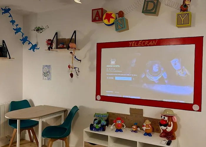 Atypique - Toy Story - 4 Pers - Centre Appartement Amiens